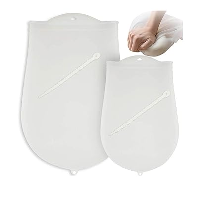 Angzhili ニーディングバッグ シリコンニーディング生地バッグ ベーキング道具 食品グレード 生地ミキ..