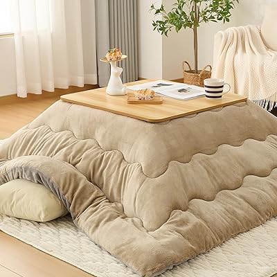 VK Ingeroom こたつ布団 長方形 205×285cmコタツ布団 冬用 厚手 こたつ掛布団 単品売り 抗菌防臭 吸湿発熱 蓄熱 保温力 リバーシブル 洗...