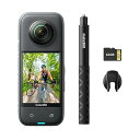 Insta360 X3 |360度カメラ アクションカメラ 新型1/2インチ48MPセンサー IPX8防水 5.7K360度動画 72MP360度写真 手ブレ補正 アクティブHDR 4K一人称視点 60fps自撮り 360度水平維持 AI編集 音声制(2)