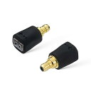cooyin IE400-0.78mm 変換コネクター コネクターキット IE PROコネクタ(オス) to 2Pinコネクタ 0.78mm(メス)EAR-L、...