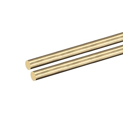 DMiotech 2個 5 mm x 350 mm 真鍮ソリッド