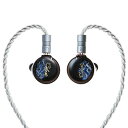 HiFiGo HiFiGo Kinera Celest Pandamon 2.0 10mm 正方形平面ドライバー インイヤー モニター、まったく新しい外観の 2.0 SPD IEM インイヤー イヤホン (黒 4.4mm)