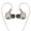 HiFiGo Kefine Delci AE 10mm ダイナミック ドライバー IEM イヤホン、透明でパワフルなサウンドの HiFi インイヤー モニター イヤホン (4.4mm)