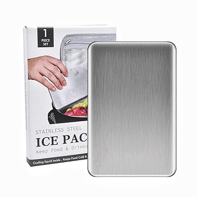 BDB ステンレス保冷剤 アイス保冷剤 長時間 強力 倍速凍結 驚異の保冷力 繰り返し使用可 高耐久 1/2/4 ..