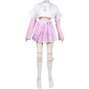 EVA BJD 1/3 BJD Doll Clothes 1/3 BJD子供服 60 cmおしゃれドールセット22インチ-24インチ球形SD人形 白い衛衣 ピンクのスカート ストッキング本