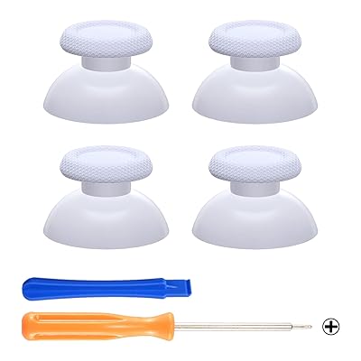 eXtremeRate ps5コントローラー対応用交換サムスティック2組、ps5およびps4全モデルコントローラーに対応用カスタムアナログスティックジョイスティック-コントローラーは含まれていません【グリーン】