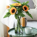 ガラスベース 花瓶ガラス 花器 22cm フラワーベース ガラスボトル 透明 北欧 アレンジ インテリア 水栽培 生け花 造花 おしゃれ シンプル インテリア ...