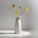 ホワイトセラミック 花瓶 白北欧 陶器 素陶 かびん フラワーベース 花器 おしゃれ シンプル 一輪挿し インテリア ins 飾り 結婚式 プレゼント