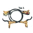 QIRUN自転車ブレーキレバー 左右レバーセット800/1400ミリメートルMTB自転車の油圧ディスクブレーキセットフロントとリアのバイクパーツ