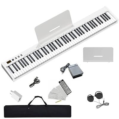 ニコマク NikoMaku 電子ピアノ 88鍵盤 SWAN-S 日本語表記 MIDI対応 コンパクト 軽量 スリムデザイン 充..