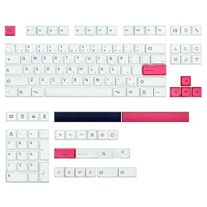 Happy Balls PBT キーキャップ 日本語 XDA プロファイル カスタム チェリー MX キーキャップセット 染料昇華印刷 互換性があります 61 68 75 84 87 96 98 104 108 MXスイッチ メカニカルキーボード ピ