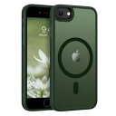 BENTOBEN iPhone SE 第3世代 用/iPhone SE2 / iPhone8 / iPhone7 ケース MagSafe対応 ワイヤレス充電 マット感 半透明 指紋防止 ストラップホール付き レンズ保護 耐衝撃 アイフォン SE3 S