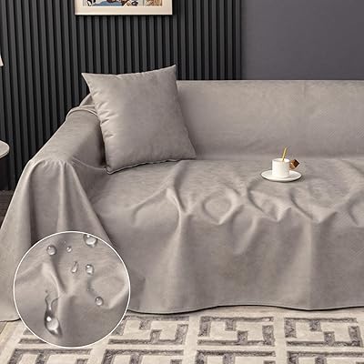 防水ソファカバー レザー ソファー保護カバー 撥水加工 滑り止め 毛髪不粘着 爪とぎ防止 防塵 汚れ防止..