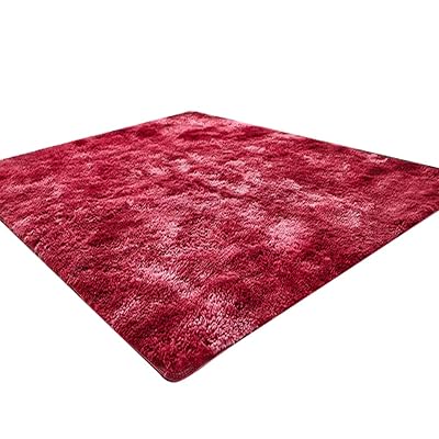 wykikon 洗える ラグマット カーペット オールシーズン シャギーラグ 絨毯 滑り止め付 冬用 夏用 床暖房対応 90*150cm