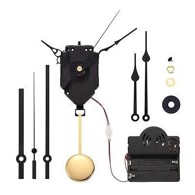 XIMING 振り子時計ムーブメントキットは部品を交換します振り子時計ムーブメントチャイムロングシャフ..