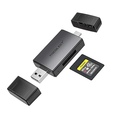 CFexpress Type-A カードリーダー A夕イプ Type-C OTG対応 1台2役 USB3.2 10Gbs 大容量カードに対応 Android スマホ タブレット、MacBook、Windows PCに適用 ILCE-1 ILCE-7M