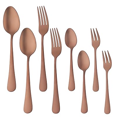 カトラリーセット スプーン フォーク セット 8本 2人用 ステンレス つや消し ディナースプーン ディナ..