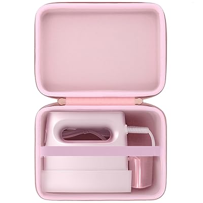 （ケースのみ）パナソニック Panasonic 衣類スチーマー NI-FS60A/NI-FS750-PN スチームアイロン用収納ケース,ピンク-Aenllosi