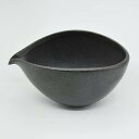 片口 ボール 中 備前風 抹茶碗 棕色/白色 180ml 烧制手附抹茶碗(1个) (A)