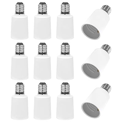 Aiwode|E17→E26口金変換アダプター|口金が小さいE17から,大きいE26に変更して使うアダプターです|E17→E..