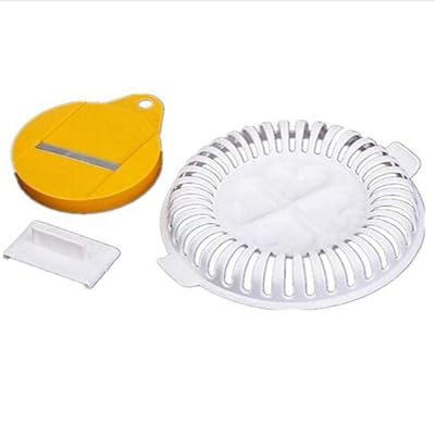 HJ ポテチ メーカー ポテト 電子レンジ スライサー付き ノンオイルポテトチップス 作り 調理用品 (3個..