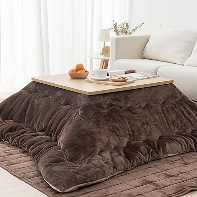 Vamcheer こたつ布団 正方形 こたつふとん 単品 190x190cm こたつ用布団 あったか こたつ掛け布団 厚手 フランネル リバーシブル 両面使える...