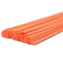 100本入アロマファイバーディフューザー交換用スティック (30cm*3mm, オレンジ色)