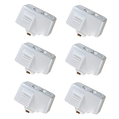 Abishionライティングバー用抜け止めコンセント 引掛シーリングプラグ ダクトレール用 取付簡単(15A 12..