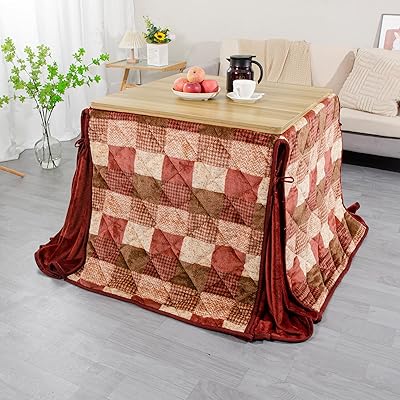 JEMA ハイタイプ こたつ布団 単品 ダイニングこたつ布団 テーブル用こたつ布団 ダイニングコタツ布団 省スペース 長方形 掛け布団 こたつ掛け布団 吸湿発熱...