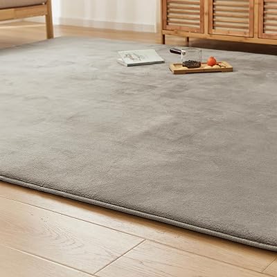 VK Ingeroom カーペット ラグ 極厚25mm 約3畳 厚手 ラグマット 防音 滑り止め付 抗菌 防臭 防ダニ 低ホルム ふわっと手触り高反発 床暖房ホ...