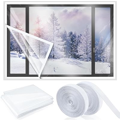 断熱シート 簡易窓ガラス断熱シート クリア 透明 結露防止 シート 省エネ DIY 工具不要 取り付け簡単 ..