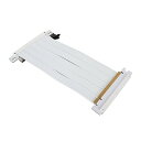 GPU 延長ケーブル PCIE 4.0 X16 ライザーケーブル 180 度高速両面プラグアンドプレイ RTX 4090 RX 7600 RX 7800 XT用 (30cm)(2)