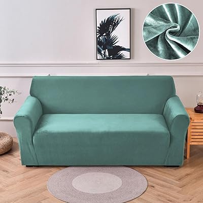 フランネル ソファーカバー 2人掛け 肘あり無地 縦横弾力 伸縮 ストレッチ フィットタイプ 北欧 フィット 肘付き パイル 洗濯可 滑らか肌触り 通気性 丸洗い 洗える 肘あり 伸縮素材 あったか 伸びる オールシーズン ひじあり 爪どき防止 防塵