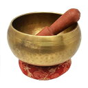 (イスイ)YISHUI 打楽器 ベル 真ちゅう チベット シンギングボウル 仏教鉢 歌うボウル 仏の音のボウル ネパール仏碗 銅色 修行鉢 仏教 弛緩 ヨガ 心...