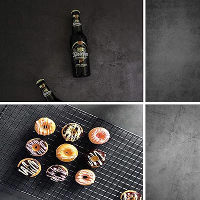 Selens 両面背景紙 写真撮影背景紙 バックペーパー ペーパーシート 大理石 復古調 56x88cm 商品撮影 自..