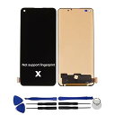 OYOG Oppo A73 4G (2020) 6.44" CPH2099 (No Fingerprint 指紋認証なし) LCD 画面修理交換用 タッチパネル 液晶パネル ガラス スクリーン修理パーツ デジタイザ 修理工具セット付き(黒)