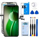 OFFOF iPhone XS フロントパネル 液晶パネル 画面交换 画面修理 付属の工具修理キット+保護フィルム(黒 5.8インチ)|詳細画像
