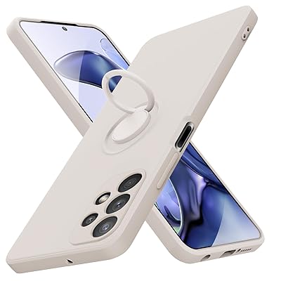 Galaxy A53 5G ケース 耐衝撃リング付き シリコン 薄型 スリム tpu 磨り表面 指紋防止 SC-53C | SCG15 ..