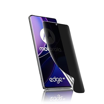 【1枚入り】Motorola EDGE 40 NEO フィルム【JACRON】モトローラ EDGE 40 NEO 専用 保護フィルム 指紋認証対応 反射防止 覗き見防止 全面吸着 TPUフィルム 日本製 防指紋 浮き防止 気泡レス 指紋防止 キズ修復
