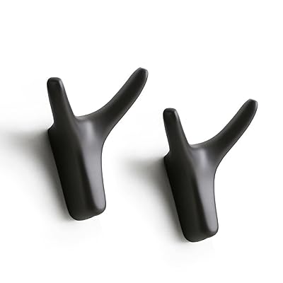 Dekori 壁掛けフック ウォールハンガーおしゃれ ウォールフック 壁整理フック 北欧風鹿の角 壁飾りコート 洋服帽子掛け 吊り下げ収納 落下防止 ネジ付きド...