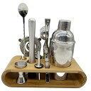 Yoseka カクテル セット 10点セット 550ml カクテル道具セット カクテルシェイカー セット バーセット カクテル作りセット 高級 バーテンダー カ...