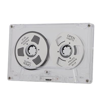オープンリール ブランク カセット テープ、透明ボックス付き両面メタル オーディオ カセット テープ、..
