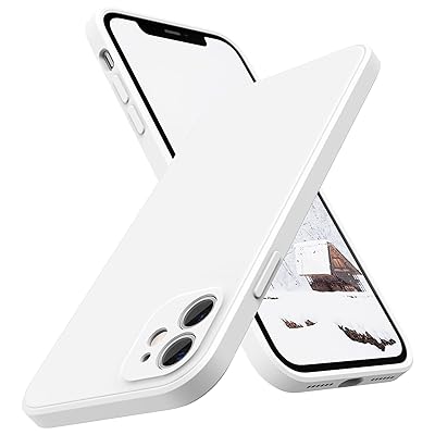 SURPHY iPhone11 ケース シリコン, 直辺iPhone11 シリコンケース(各レンズの個別保護) 6.1インチ対応(2019)アイフォン11 ケース 耐衝撃 防指紋 超軽量 全面保護 カバー ソフト ワイヤレス充電対応 (ホワイト) SURPHY iPhone11 ケース シリコン, 直辺iPhone11 シリコンケース(各レンズの個別保護) 6.1インチ対応(2019)アイフォン11 ケース 耐衝撃 防指紋 超軽量 全面保護 カバー ソフト ワイヤレス充電対応 (ホワイト)