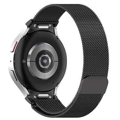 [AiMaoo] バンド Galaxy Watch 7/6/5/4(40mm 44mm)/Galaxy Watch FE 対応 交換バンド ステンレス鋼 磁気付き スポーツバンド マグネット式 おしゃれ 調節可能 交換ベルト ストラップ Galaxy