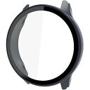 【Fotee】スマートウォッチ保護ケース・Garmin vivomove Sport用 ケース カバー ガラスフィルム付き 全面保護 液晶保護ケース 単色/クリア フィルム一体 ハードケース ガーミン (ダークブルー)(2)