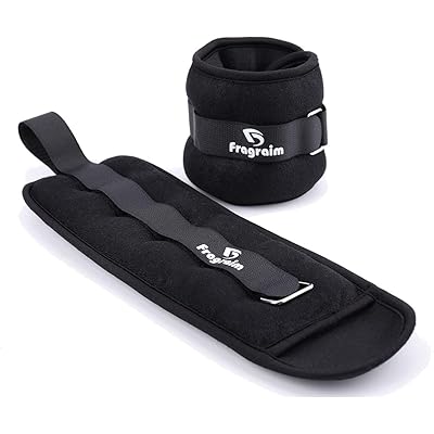 Fragraim アンクルウェイト リストウエイト 足首 重り 在宅筋トレ ウオーキング ダイエット ウェイト 体幹トレーニング パワーアンクル リストバンド 男女兼用 子供 0.5kg 1kg 1.5kg 2kg 2.5kg 3kg×2個セット-