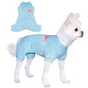 TONY HOBY 犬用セーター ニット生地 柔軟 犬服 春秋冬用 保温 暖かい服 防寒対策 ペット服 キラキラ 誕生日 パーティー 新年適用 パジャマ 小型犬中型犬用 部屋着 寝間着(4)