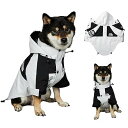REEYAM ドッグウェア 犬用 レインコート 雨具 カッパ フード付き ワンちゃん 服 防水 防風 ファスナー ボタン リード穴有り マジックテープ 調整ゴム付き 梅雨対策 通気 脱着簡単 可愛い 軽い 散歩 快適 洗える 小型犬 中型犬 大型犬(4)