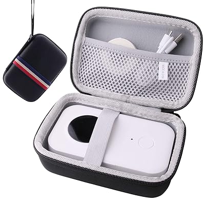 収納ケース Phomemo D30/Jadens D110 ポータブルラベルプリンタ 専用保護収納ケース -waiyu JP (Black)