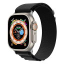 コンパチブル for apple watch バンド ultra バンド アルパインループ 49mm 46mm 45mm 44mm 42mm 41mm 40mm 38mm 軽量設計 通気性 強靭 チタニウムG字フック iwatch バンド ブレイデッ